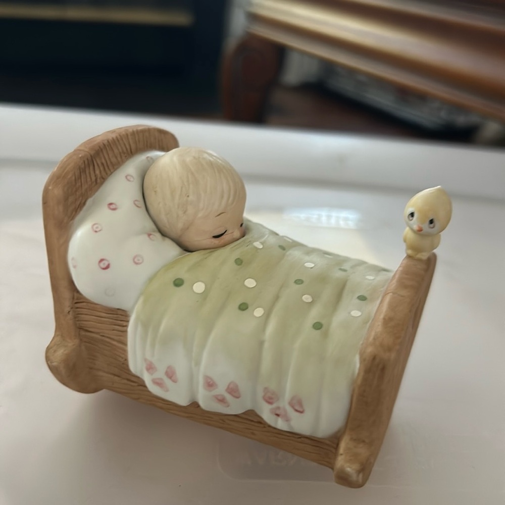 Jonathan David Collectors figurine.  Sleeping child.